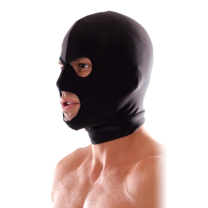 Maska-FF SPANDEX 3 HOLE HOOD BLACK